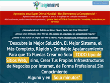 Tablet Screenshot of easyfunnelpro.com